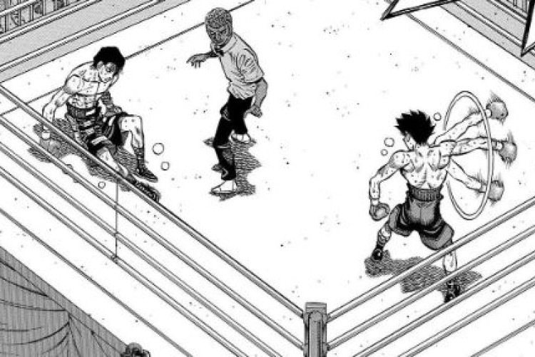 RAW Ler do Manga Hajime no Ippo de Capítulo 1517 Scan PT BR, desejo de voltar à vitória