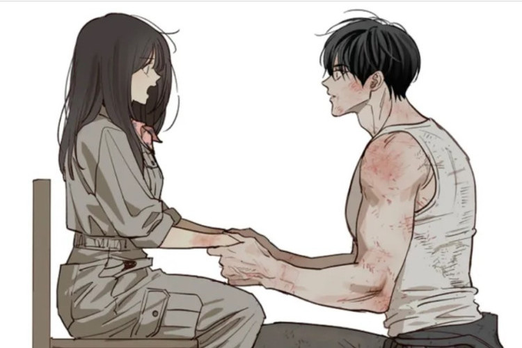 Spoiler o Manhwa Flores São Iscas (Flowers Are Bait) Capítulo 43 PT BR, A Terrível Batalha de Kwon Chae-woo