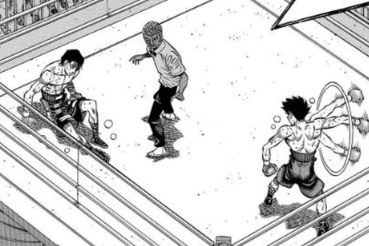 Link para ler do Manhwa Hajime no Ippo de Capítulo 1516 Scan PT BR, A solidão no auge