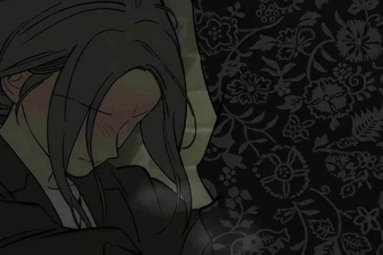 RAW Leia Manhwa Lágrimas Sobre Flores Murchas (Tears on a Withered Flower) de Capítulo 78 Scan PT BR, difícil de se afastar