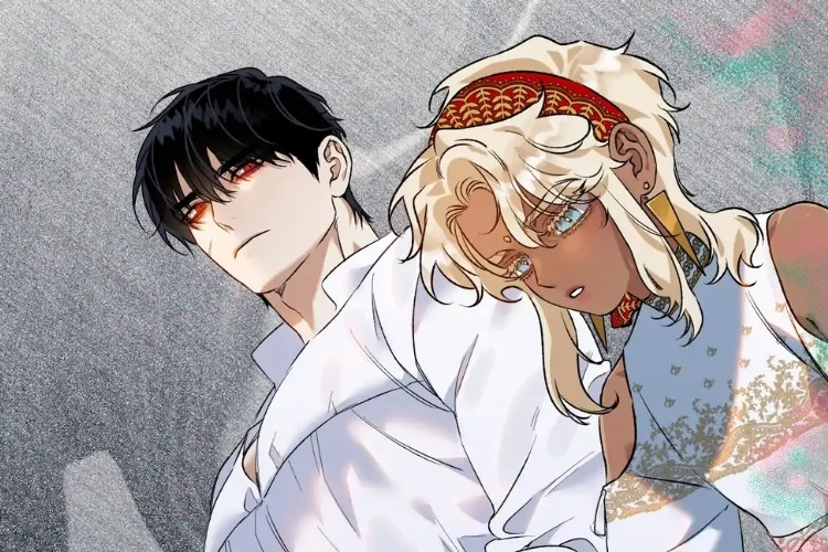 Ler BL Manhwa Blossoms of the White Night Capítulo 8 Scan BR Noivos Inseparáveis