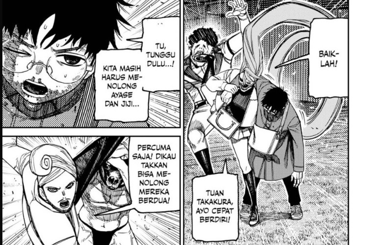 Spoiler &  Leria o Manga DANDADAN Capítulo 237 PT BR, Momo está sob ataque!