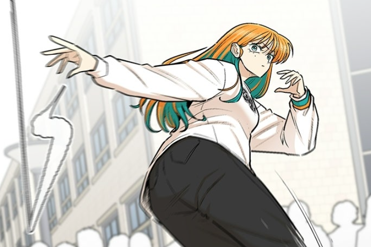 Ler do Manhwa Skool of Street o Capítulo 87 Scan PT BR,Hyeun É Mesmo Muito Ousada Assim!