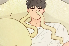 RAW Enlace Ler BL Manhwa The Sacred Serpent's Seduction Capítulo 52 PT BR, Um sonho que parece real!