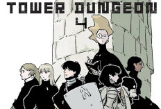 O Mangá Tower Dungeon de Tsutomu Nihei, Ultrapassou a Marca de 1 Milhão de Exemplares!  O Lançamento Está Previsto Para Breve